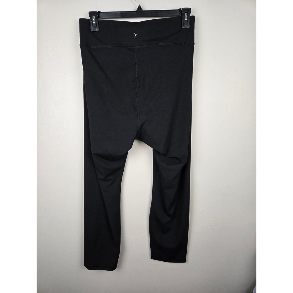 Old‎ Navy Active Elevate Go-Dry Leggings Black Plus 4X Medium Compression - Picture 4 of 9